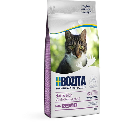 Bozita Katze Hair & Skin Wheat free Salmon Eco Bundle 2x10kg.