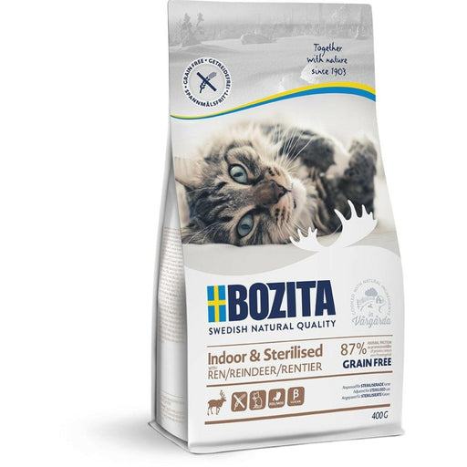 Bozita Katze Indoor& Sterilised Grain free Reindeer