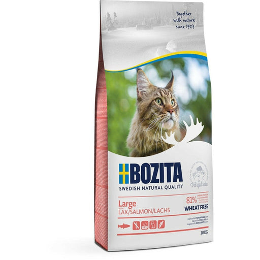 Bozita Katze Large wheat free Salmon Eco Bundle 2x10kg.