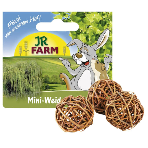 JR Mr. Woodfield Mini Weiden-Spielball 3 Stück 20g