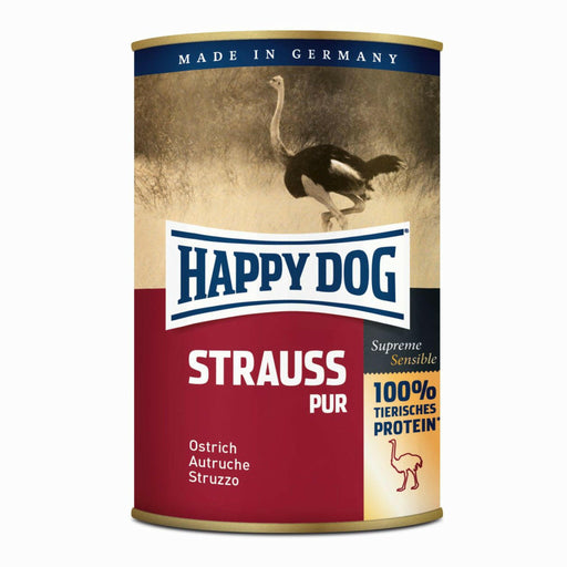 Happy Dog Strauß Pur Dose 400g