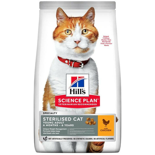 HILLS Science Plan Katze Young Adult Sterilised Cat Huhn