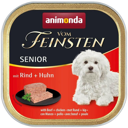 Animonda Dog Vom Feinsten Senior Rind & Huhn 22x150g