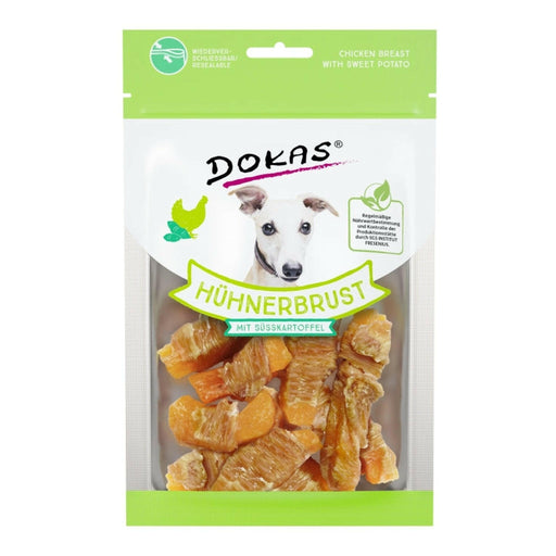 Dokas Hunde Snack Hühnerbrust mit Süßkartoffel 70g