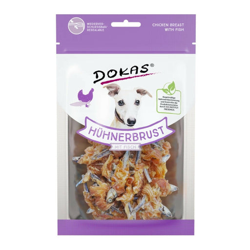 Dokas Hunde Snack Hühnerbrust mit Fisch