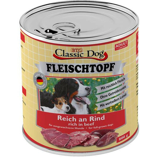Classic Dog Dose Adult Fleischtopf Pur 6x800g