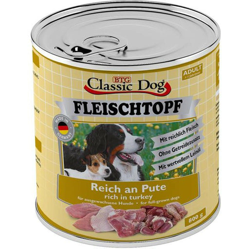 Classic Dog Dose Adult Fleischtopf Pur 6x800g