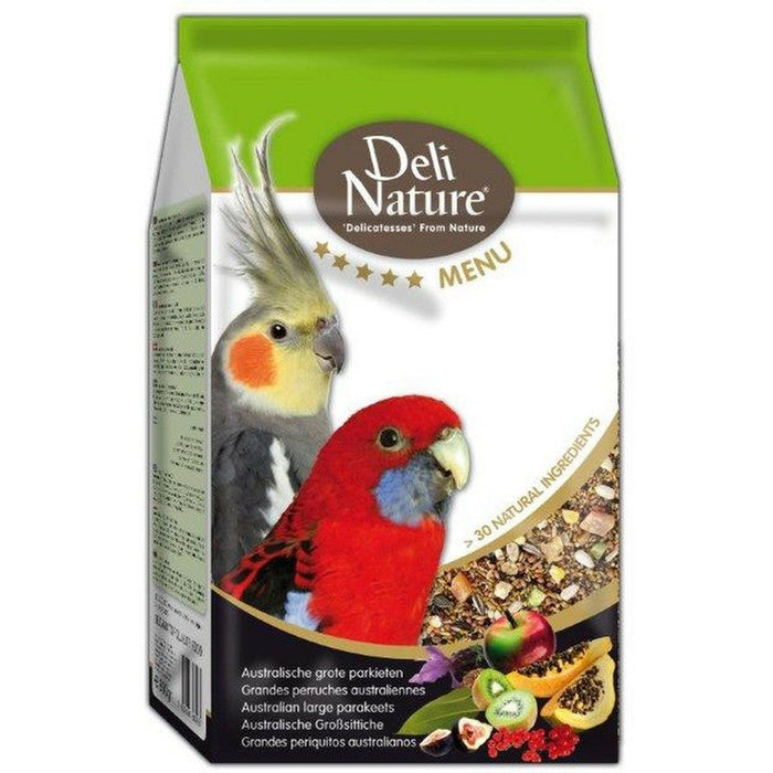 Beduco Deli Nature Vögel 5*-Menü AUSTRALISCHE GROSS-SITTICHE