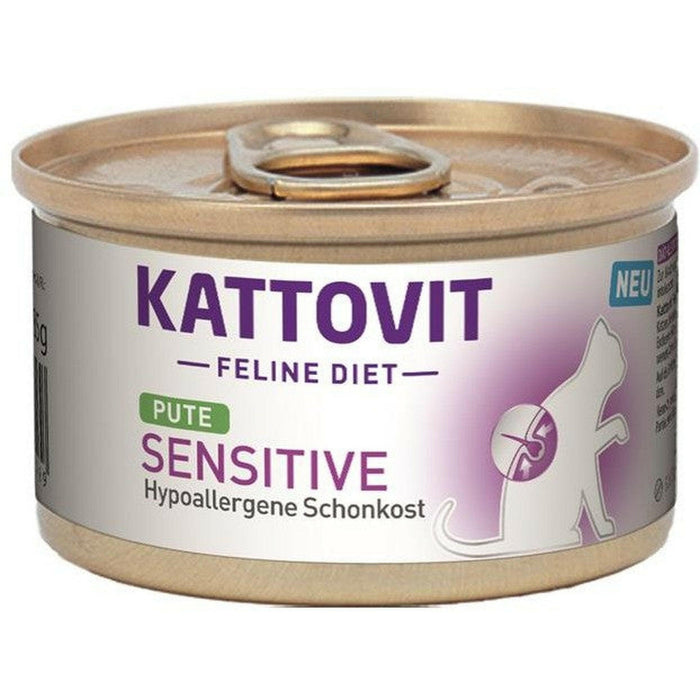 Kattovit Feline Diet Sensitive Pute - Hypoallergene Schon 12x85g