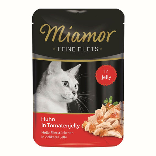 Miamor Portionsbeutel Feine Filets Huhn & Tomate Sauce 24x100g