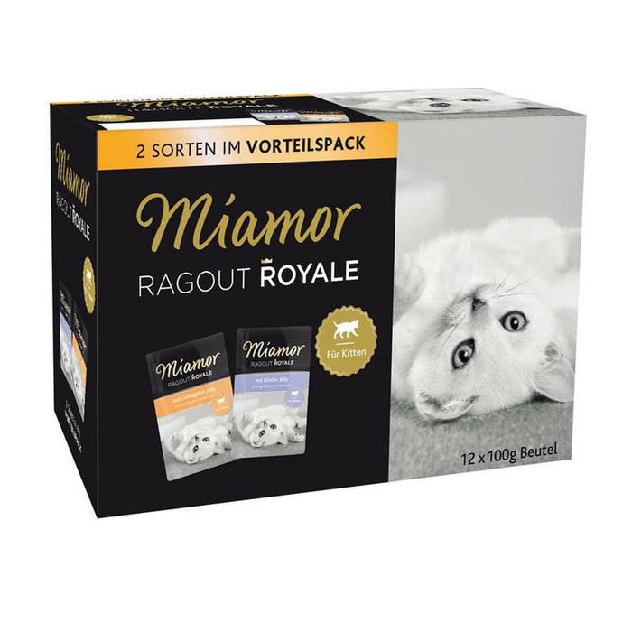 Miamor Ragout Royal Kitten Jelly 12x100g Frischebeutel