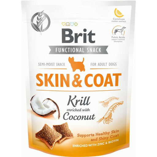Britt Functional Snack Skin & Coat Krill + Kokos 150g