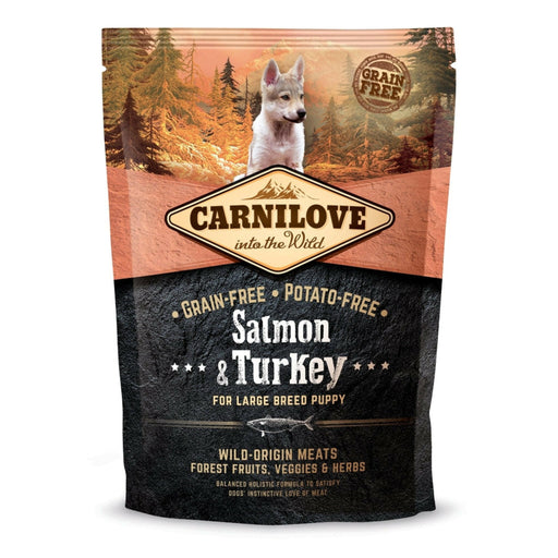 Carnilove Dog Puppy Large Breed - Salmon & Turkey