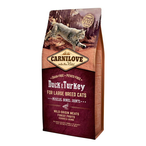 Carnilove Cat Adult Large Breed - Duck & Turkey