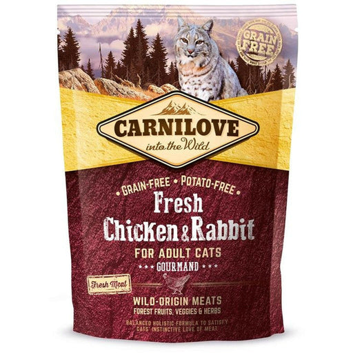 Carnilove Cat Adult - Chicken & Rabbit/Gourmand