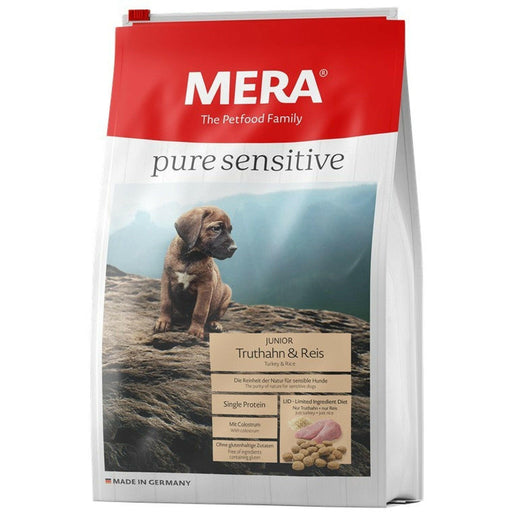 Mera Dog Pure Sensitive Junior Truthahn+Reis
