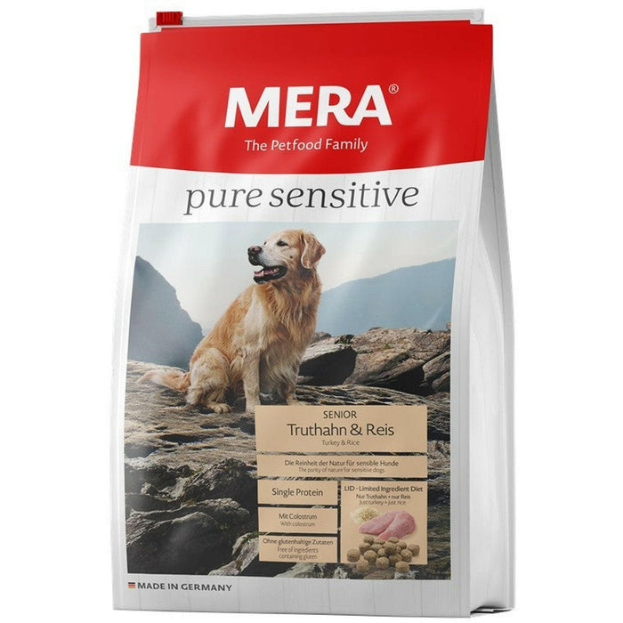 Mera Dog Pure Sensitive Senior Truthahn+Reis