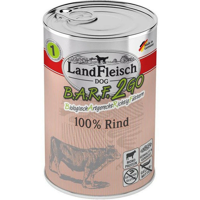 LandFleisch B.A.R.F.2GO 6x400g