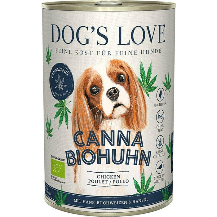 DOG'S LOVE Canna BIO 6x400g