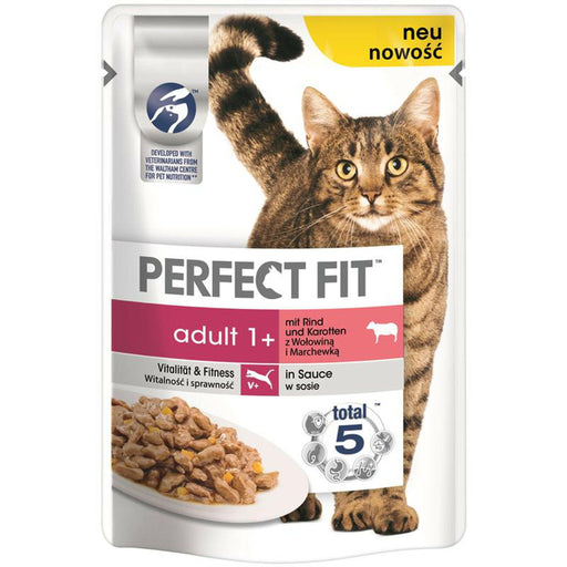 Perfect Fit Cat Portionsbeutel Adult Rind 12x85g
