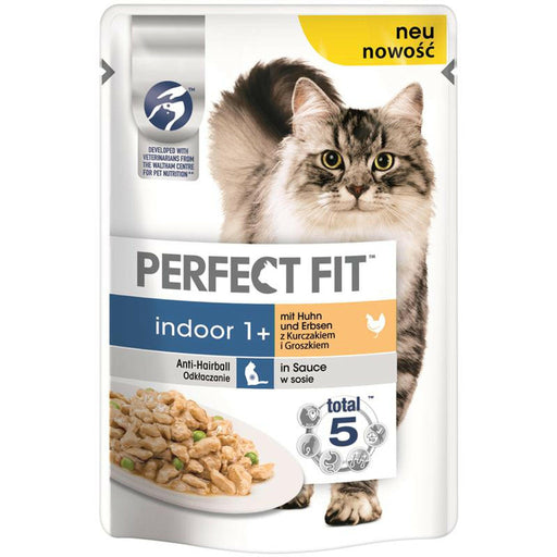 Perfect Fit Cat Portionsbeutel Indoor Huhn 12x85g