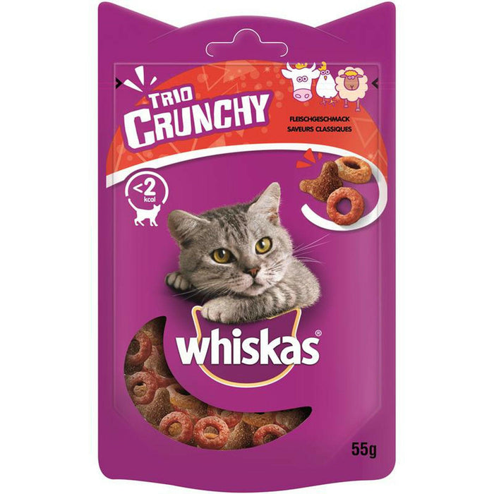 Whiskas Snack Trio-Crunchy 55g