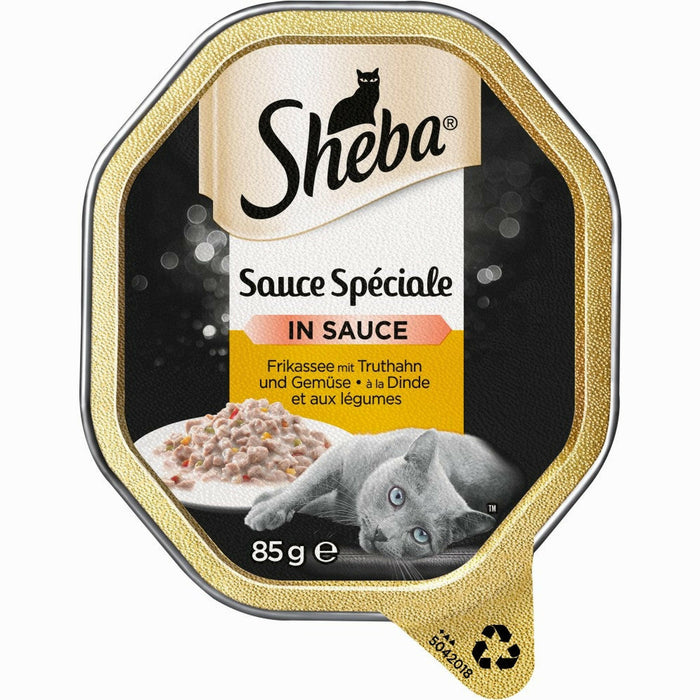 Sheba Schale Speciale Frikassée mit Pute & Gemüse 22x85g