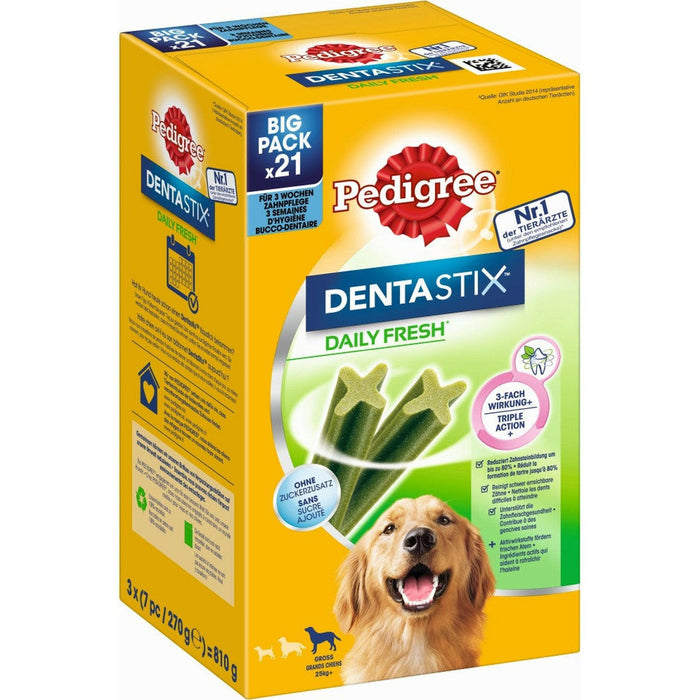 Pedigree Denta Stix Daily Fresh MP große Hunde 21 Stück