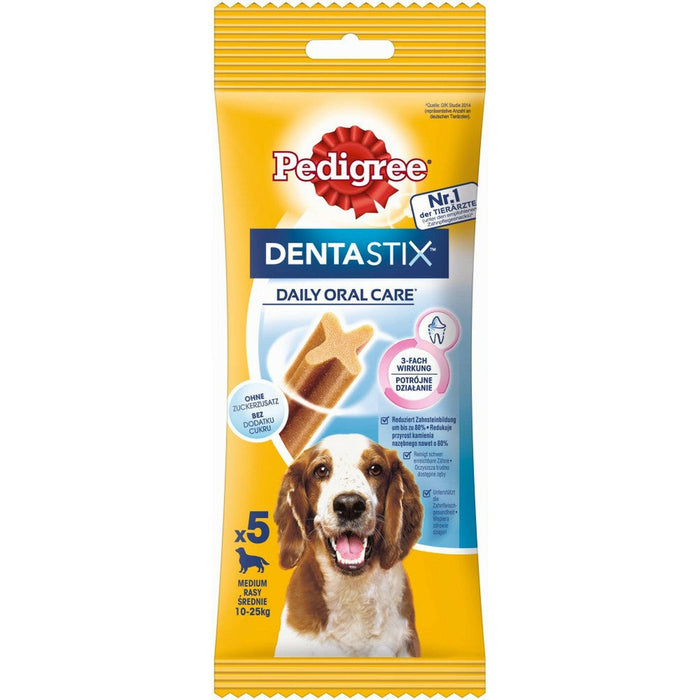 Pedigree Dentastix Multipack für mittelgroße Hunde 5 Stück