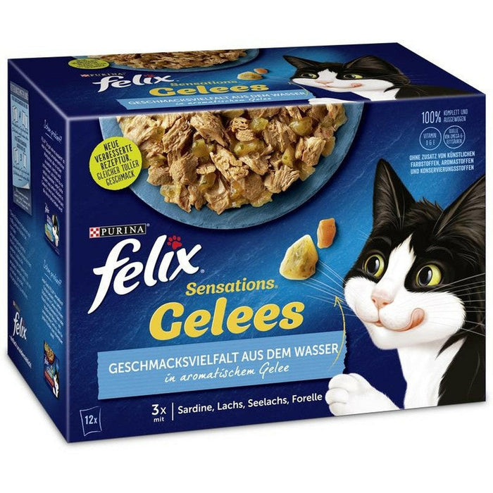 Felix Sensations Gelees Geschmacksvielfalt aus dem Wasser