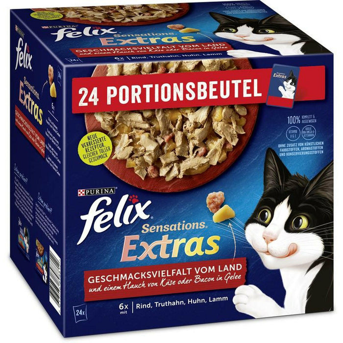 Felix Sensations Extras Geschmacksvielfalt vom Land