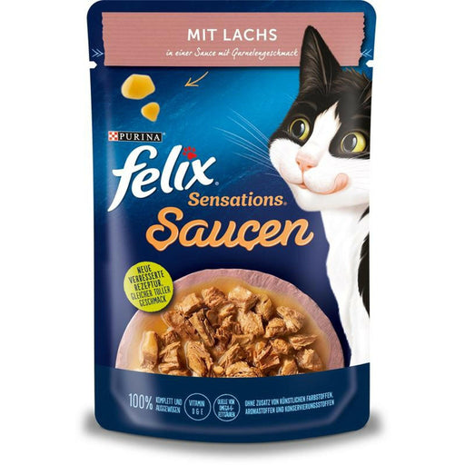 Felix Sensations Saucen mit Lachs & Garnelenge 85g