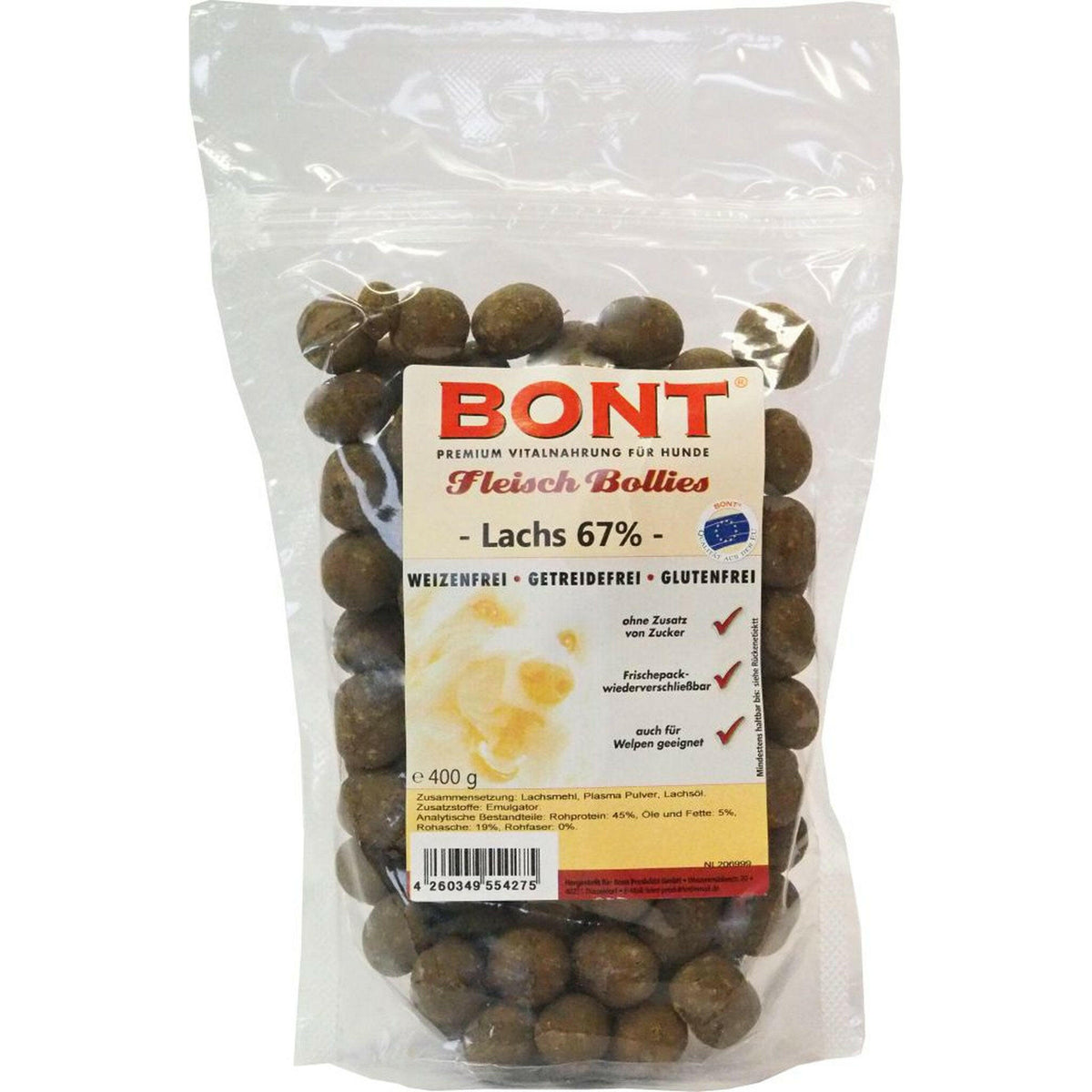 bont hundefutter Bont Fleisch-Bollies 400g