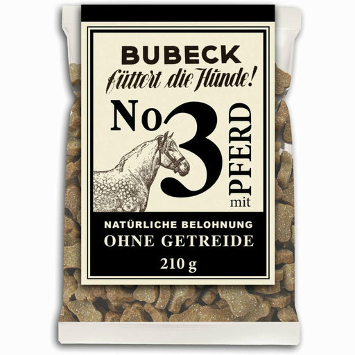 Bubeck Snack No.3 Pferd ohne Getreide 210g