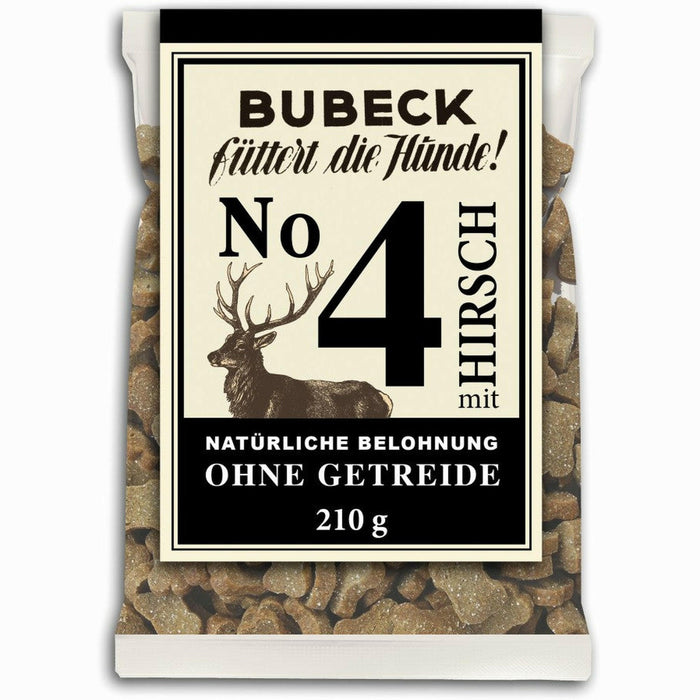 Bubeck Snack No.4 Hirsch ohne Getreide 210g